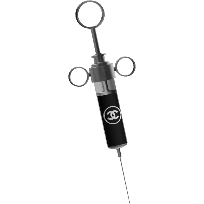CC nurse syringe prop