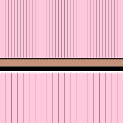 Pink pinstripe fabric with black trim Roblox decal