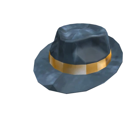 Bluesteel Fedora Roblox limited item thumbnail