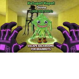 Escape Backrooms For Brainrots [Divine Obby]