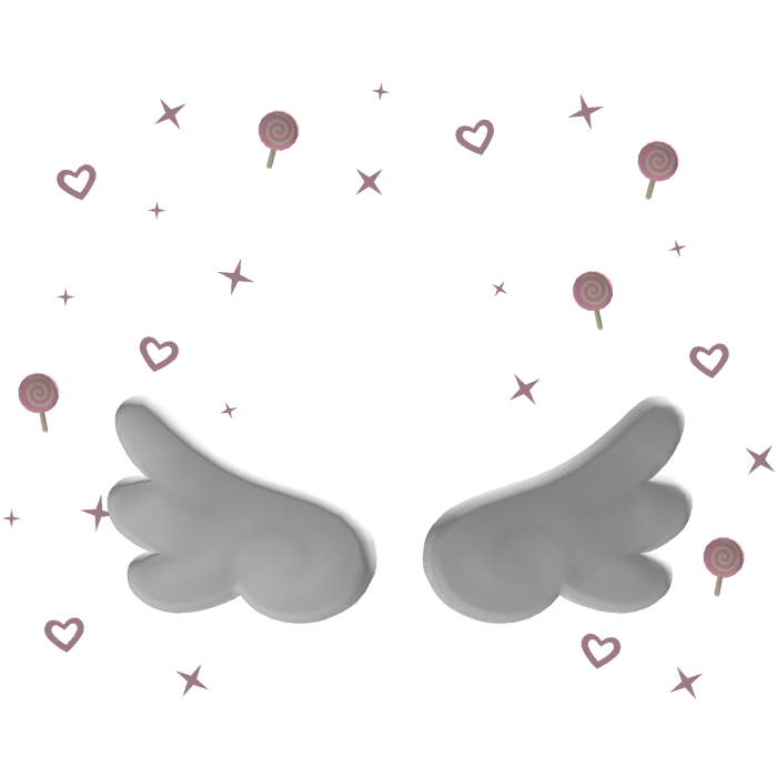 Angel Wings and Candy Aura