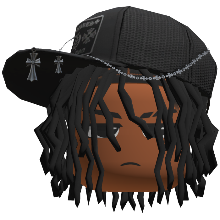 Dreads with Designer Cap