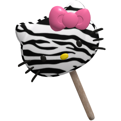🛍️|Hello Kitty Zebra Cake Pop Roblox item