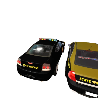 Pre Lit Maryland State Police Unmarked and marked