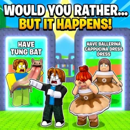 Would you rather but it happens MEMES icon