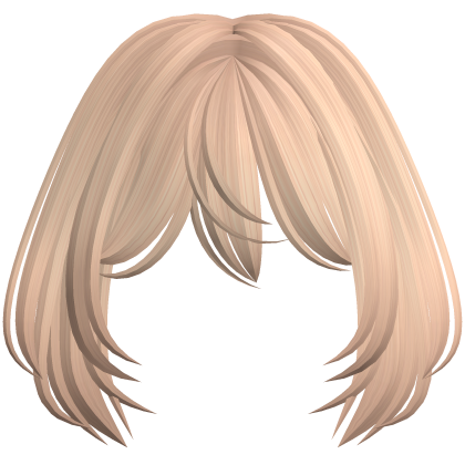 Anime Fluffy Vamp Bangs (Blonde) Roblox item