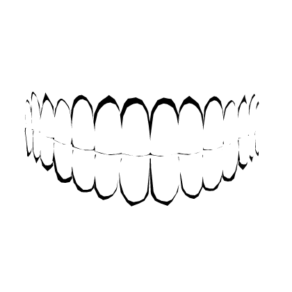 Smile Squared Shadow Teeth Roblox item
