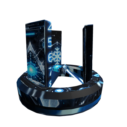 Iced-Tech Domino Crown Roblox item