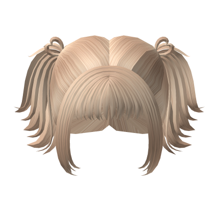 Blonde Cheap Heart Pretty Pigtails Roblox item
