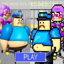 POLICE VS 8-BIT BOSSES PRISON RUN! (Obby)