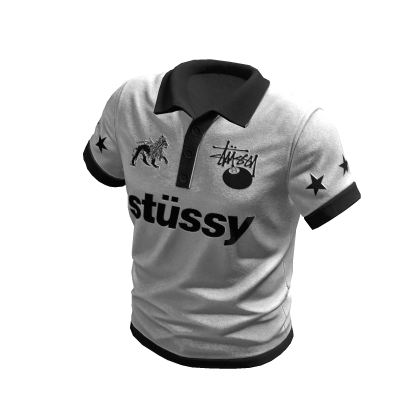 Stussy Polo Shirt White