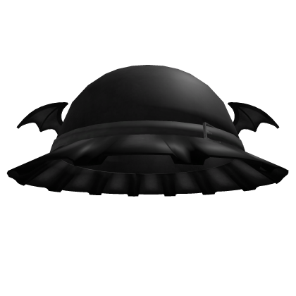 ☾︵black bat bucket hat