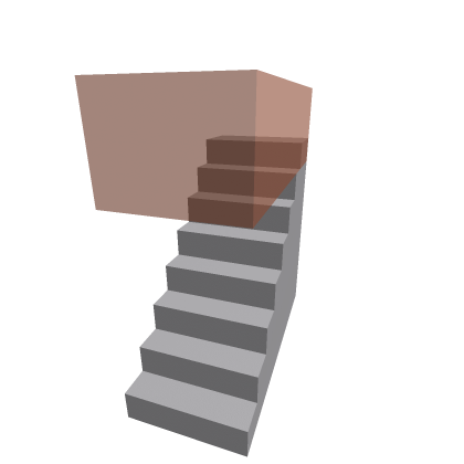 8 Block stairs