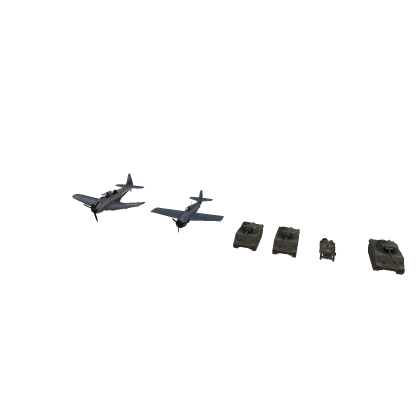 US Tiny Armor And Planes