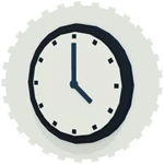 Knock the clock.