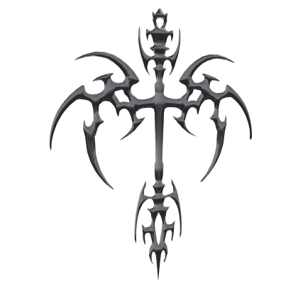 Gothic Y2K Cross (TEXTURED) Roblox item