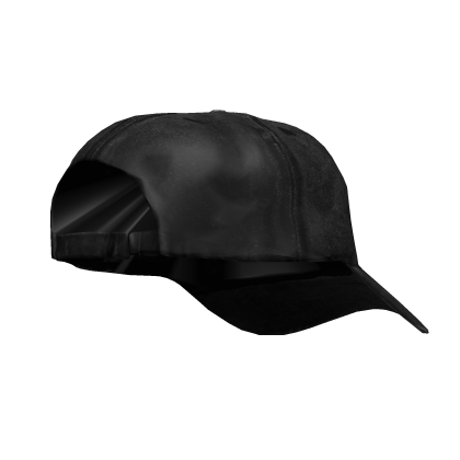 Distressed Black Cap Backwards Roblox item
