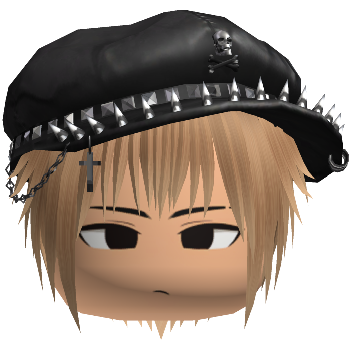 Vkei Moe Light Brown Messy Hair /w Spiky Hat