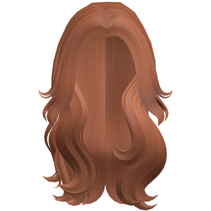 Long Flowy Wavy Hair (Ginger)