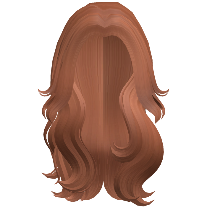 Long Flowy Wavy Hair (Ginger)