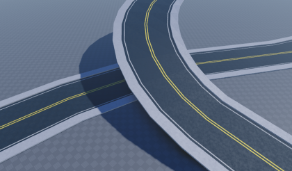 Procedural Classic Road (Resizable!) preview 1