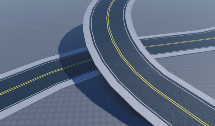 Procedural Classic Road (Resizable!) preview 1