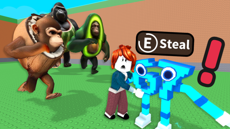 Steal Brainrots From Guards 🧠 screenshot 3