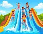The waterpark place