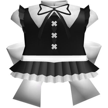 ⸝⸝ cute dress with big bow [black]