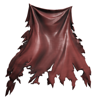 Tattered Cape Red