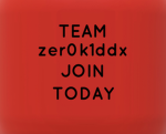 TEAM ZEROK1DDX