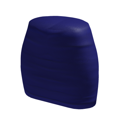 Blue Pencil Skirt