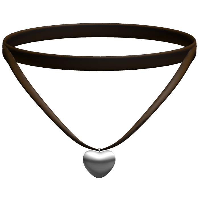 brown christmas heart pendant 3.0