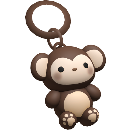Monkey Keychain