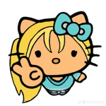 The grunge kitty