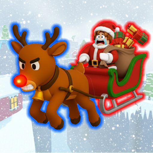 🎁 Santa and Rudolph [2 PLAYER OBBY] official Roblox game thumbnail