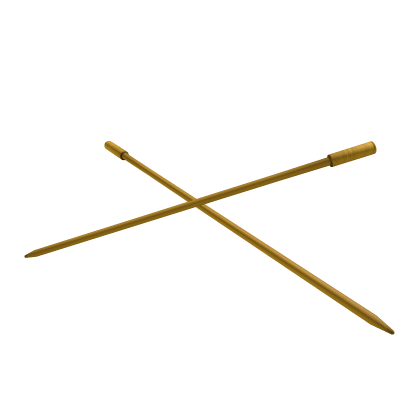Yellow Hair Sticks Roblox item