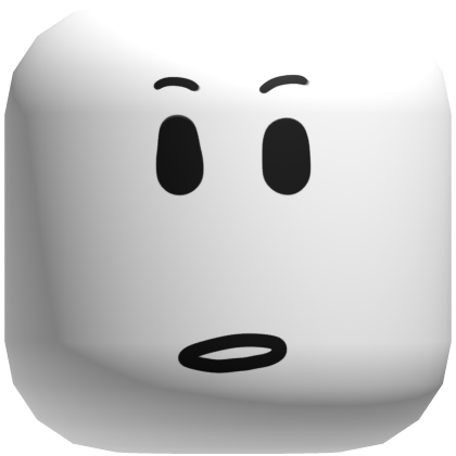 classic surprised face Roblox item