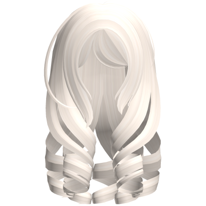 cute low loose princess curls in beige