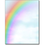 rainbow in the clouds