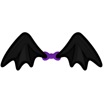 . ‿ ♡BOO! spooky vampire bat cupcake wings