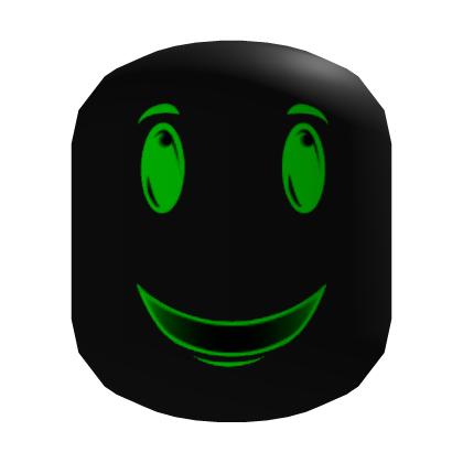 Green Inverted Winning Smile Roblox item