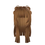 Blonde hair w/ two buns