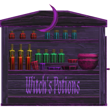Wearable Witch Potion Shop