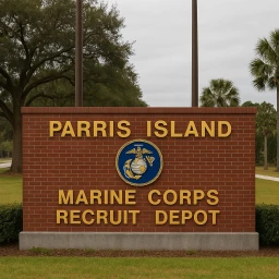 Paris island USMC icon