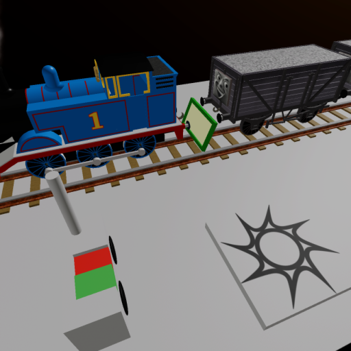 cool beans railway thomas crashes into cars official Roblox game thumbnail