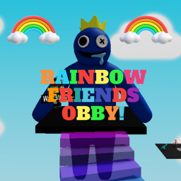 🌈 ESCAPE RAINBOW FRIENDS PARKOUR OBBY!🌈