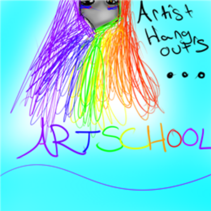 Art school sign Roblox decal