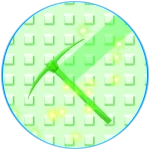 Neon Green Pickaxe