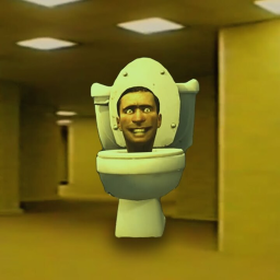 Run From Skibi Toilets in Backrooms